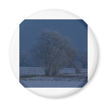 Snow Swept Lincolnshire Magnets