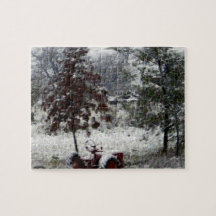 Snow Tractor Puzzle