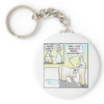 SNOW VALENTINE KEYCHAIN
