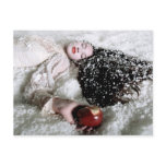 "Snow White and the Poison Apple" postcard by CH