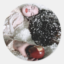 "Snow White and the Poison Apple" sticker