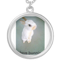 snowball4, j'aime des lapins collier