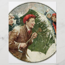 Snowball Fight Custom Flyer
