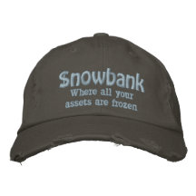 Snowbank Embroidered Baseball Caps