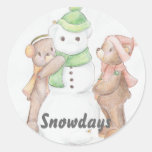 Snowbear Stickers