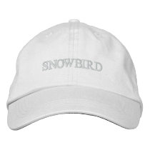 Snowbird Embroidered Hat