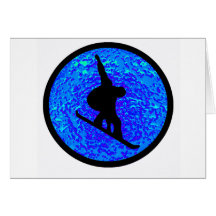 Snowboard Bluesy Stylers Cards