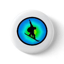 Snowboard Day Maker Pinback Button