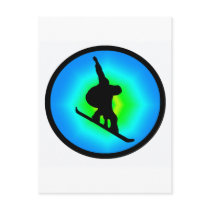 Snowboard Day Maker Post Card