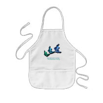 Snowboard Jumps Children's Apron
