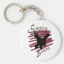 Snowboard Keychains