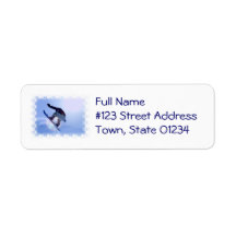 Snowboard Mailing Labels