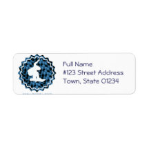 Snowboard Team Mailing Label