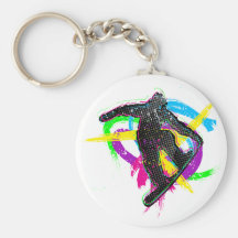 Snowboard Trick Keychains