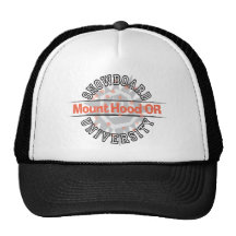 Snowboard University - Mount Hood OR Trucker Hat