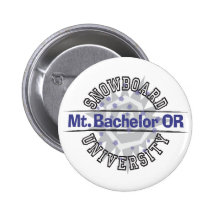 Snowboard University - Mt. Bachelor OR Pin