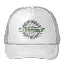 Snowboard University - The Canyons UT Mesh Hats