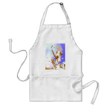 Snowboarder High Jump #10 by fameland Apron