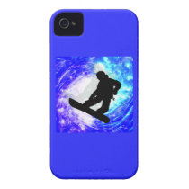 Snowboarder in Whiteout