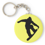 Snowboarder keychains
