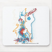 Snowboarder Mouse Pad