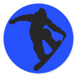 Snowboarder stickers