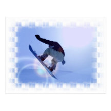 snowboarding-12 postcard