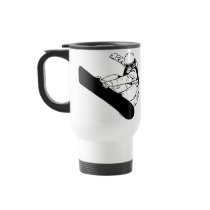Snowboarding 3 mugs