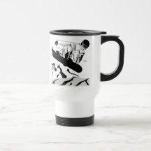 Snowboarding 5 coffee mug