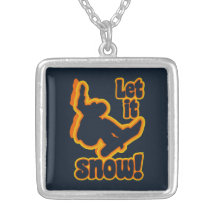 Snowboarding custom necklace