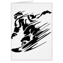 Snowboarding Extreme Sports Greeting Cards