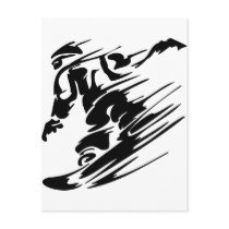 Snowboarding Extreme Sports Post Cards