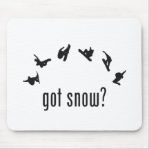 Snowboarding Mouse Pads