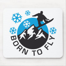 snowboarding mousepads