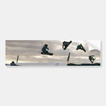 Snowboarding Tricks Bumper Stickers