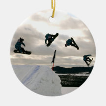 Snowboarding Tricks Ornaments