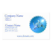 Snowboarding Tricks Picture Business Card