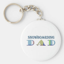SnowboardingDad Keychains
