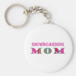 SnowboardingMom Keychain