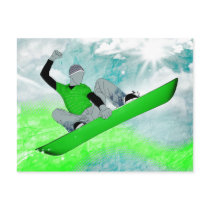 snowcore. 1. postcard