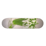 Snowdrops In The Vase Skateboard Decks