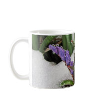 Snowed in Flowers ~ mug