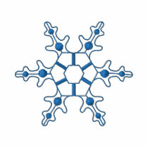 Snowflake 3 polo shirt
