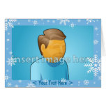 Snowflake Card Template