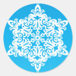 Snowflake Christmas Sticker stickers
