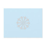 Snowflake  Collection Post Card
