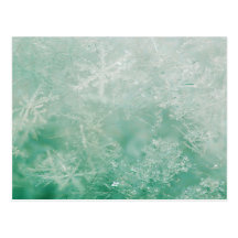 Snowflake Crystals Post Cards