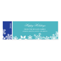 Snowflake Edge Holiday Gift Tag