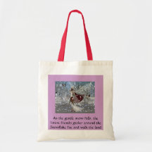 Snowflake Fae Canvas Bag