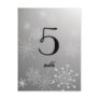 Snowflake Gems/ Table Card